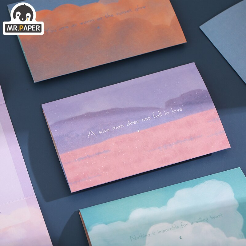 Mr.paper 4 Styles Greeting Cards With Envelope Invitation Envelopes for Cards Handmade DIY Wedding Party Invitation Envelopes