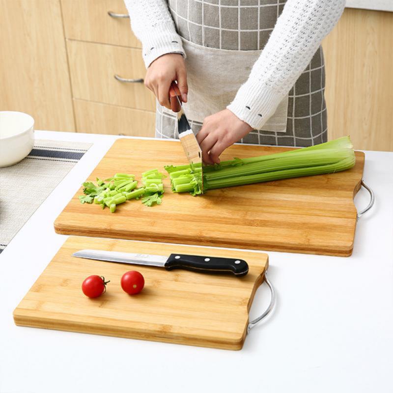Thicken Cutting Boards Nature Chopping Board Bamboo Chopping Block Tool Wooden Cutting Board For The Kitchen Kitchen Stuff