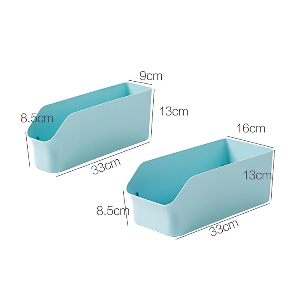 Refrigerator Organizer Containers Rectangle Cabinet Storage Box Kitchen Plastic Spice Storage Containers Food Container Storage