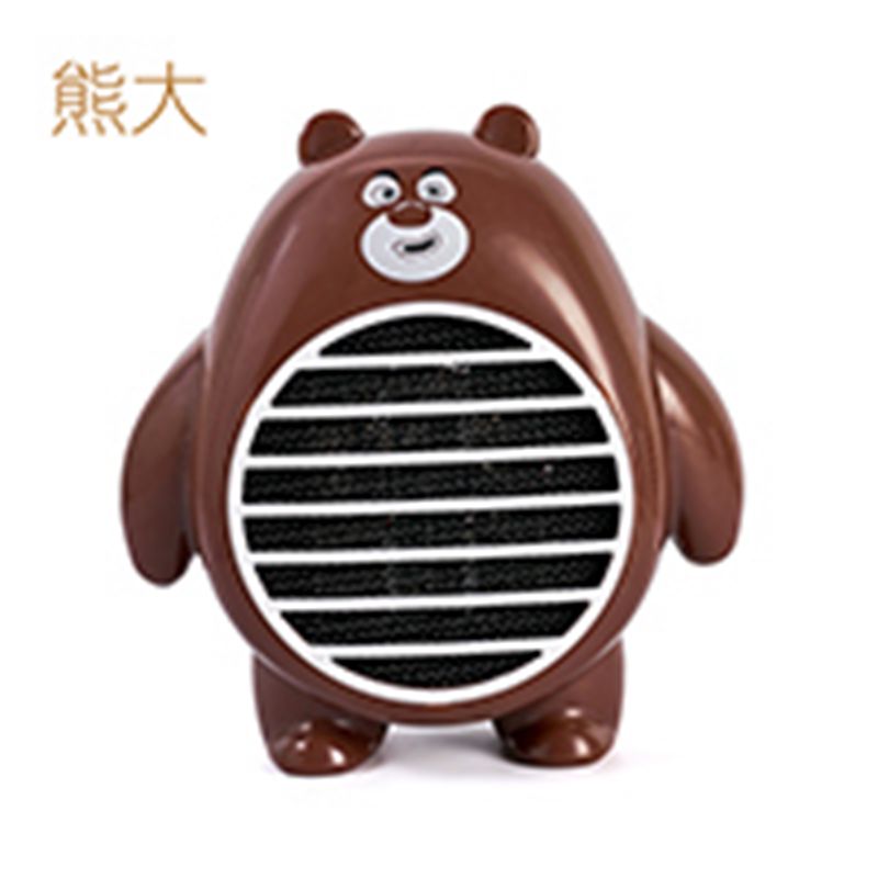 Cartoon draagbare desktop heater heater optioneel twee-kleur