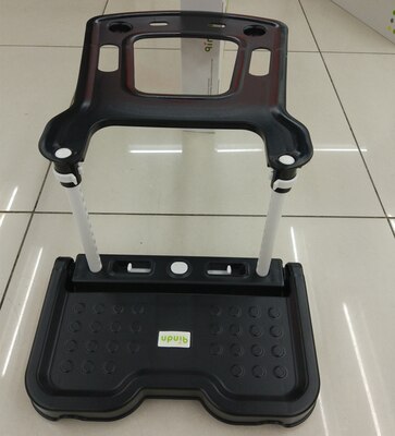 Siège d'auto pour enfants | Repose-pied à pédale protège-genoux, protection de sécurité, support de siège de voiture, repose-pieds rehausseur de siège: Black