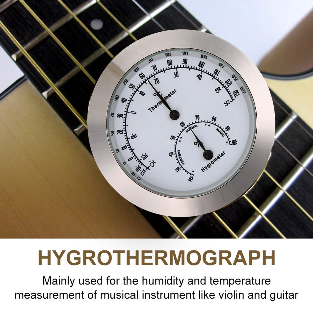 Termómetro higrómetro para violín, medidor de humedad, temperatura de humedad, caja de instrumentos, Etc.