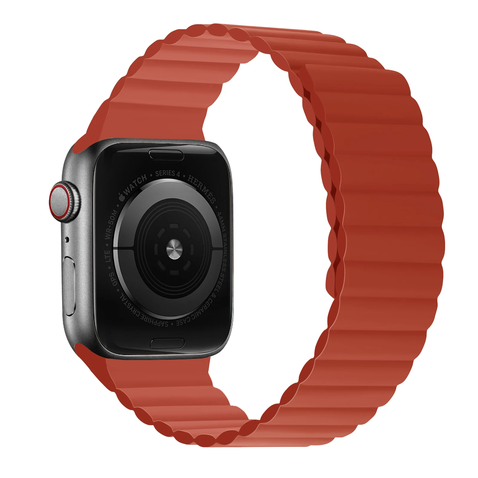 Silikon-Magnetarmband für Apfel Uhr Ultra 49 mm 6 5 4 SE 44 mm 40 mm 10 9 8 7 41 mm 42 mm 45 mm 46 mm Ersatzband iWatch Gürtel: Blau Rosa / 14mm