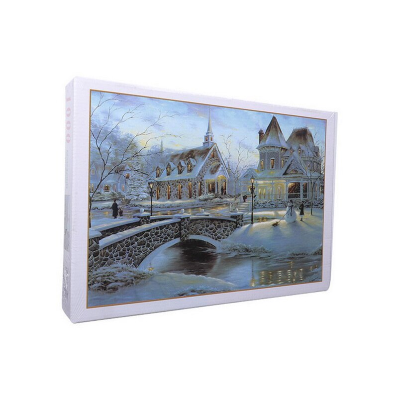 1000Pcs Puzzel Houten Papier Puzzels Educatief Speelgoed Voor Kinderen Slaapkamer Decoratie Stickers: 11