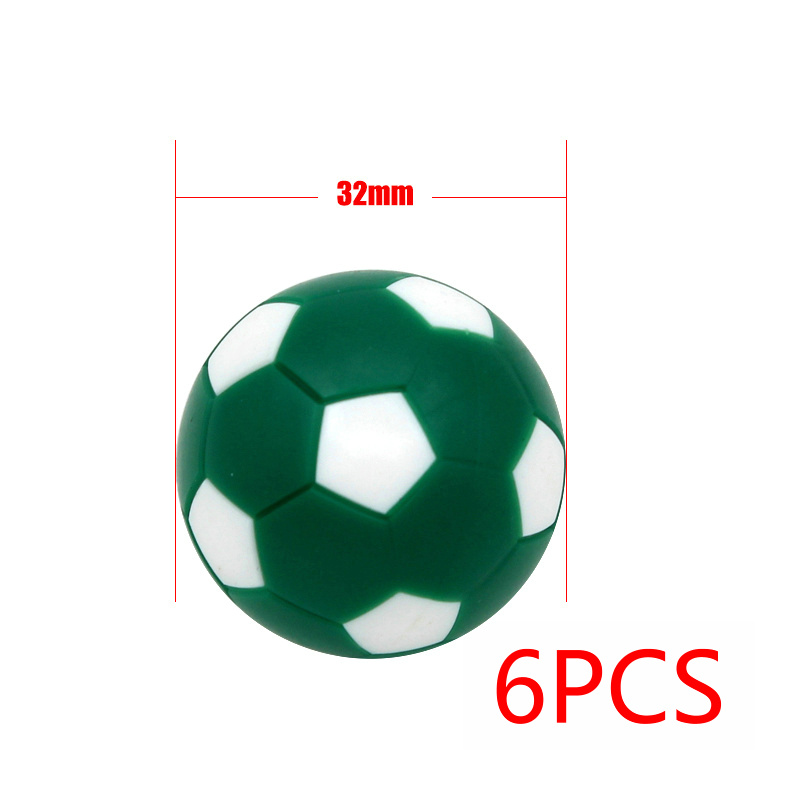 6PCS/lot 32mm Small Soccer Ball Mini Table Football Balls Black White Soccer Ball for Entertainment Flexible Trained Relaxed Toy: VIOLET/紫罗兰