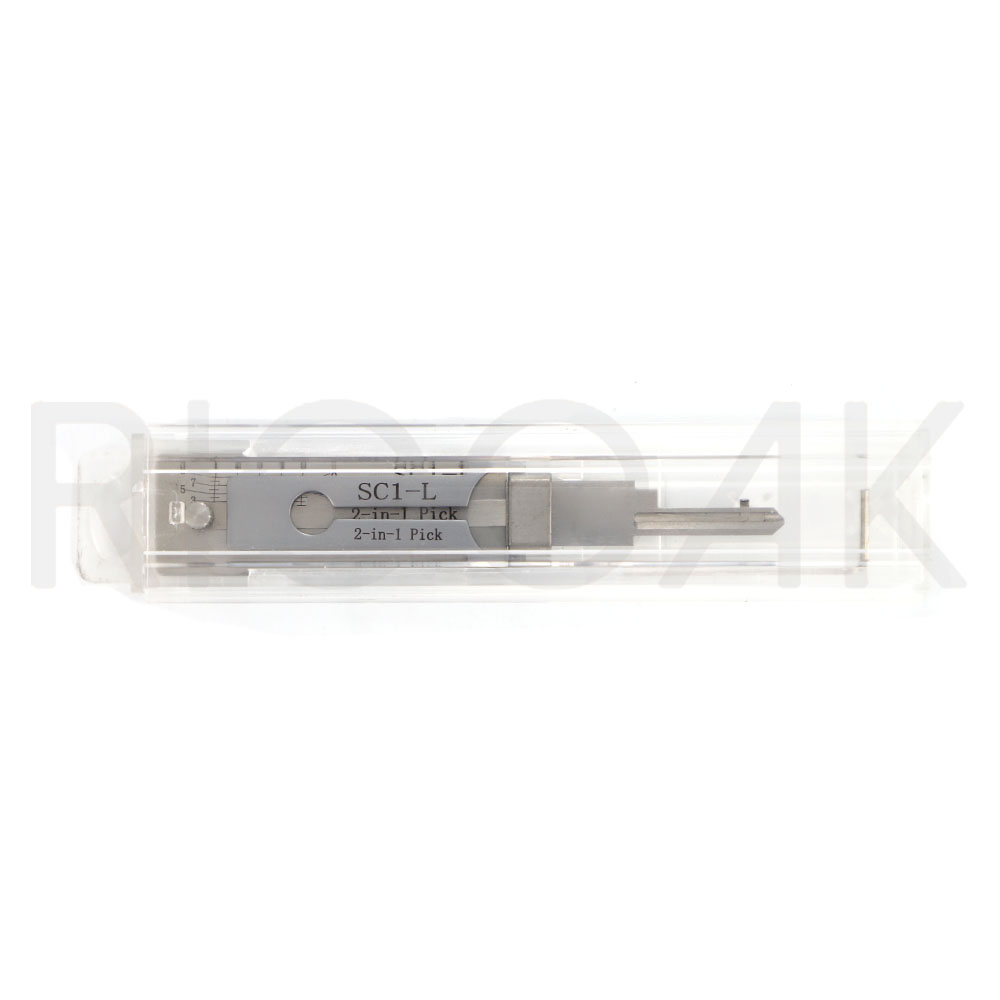 Lishi 2 in 1 Tool SS001 SS002 SS002R pro R52 KW1 KW5 SC1 SC4 SC20 M1/MS2 AM5 TE2 Locksmith Tools for Home Door Civil Locks