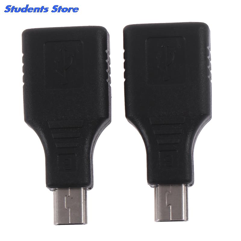 Mini USB Męski na USB Żeński Konwerter Adapter OTG - Transfer Danych Synchronizacja do Samochodu AUX MP3 MP4 Tablety Telefony U-Disk