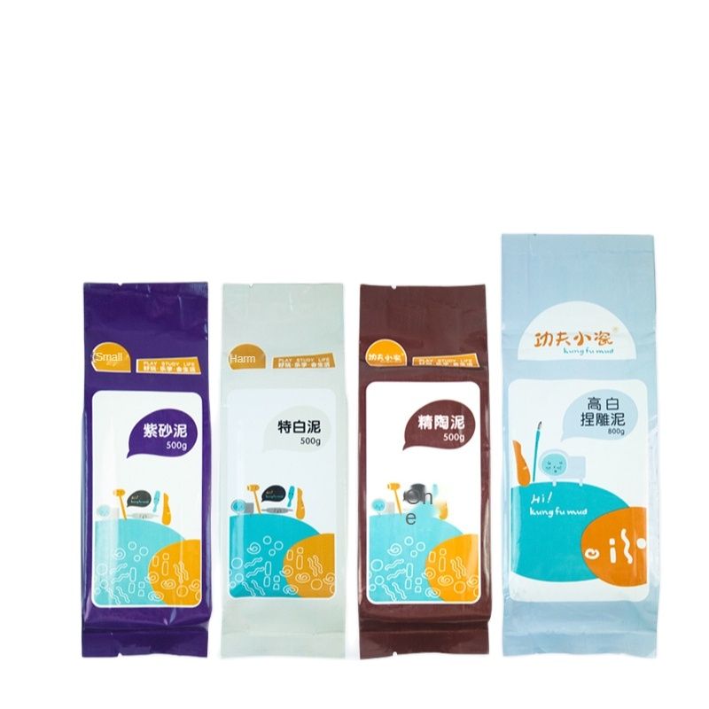 200g 500g High White Pottery Clay, Consumables, Pottery Clay, Bagged Sculpture, Kneading Clay