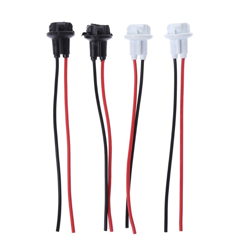 2 stk  t10 stik bil lampe kabel auto pære ledning lastbil lys førte pærer stikkontakt  e7ca