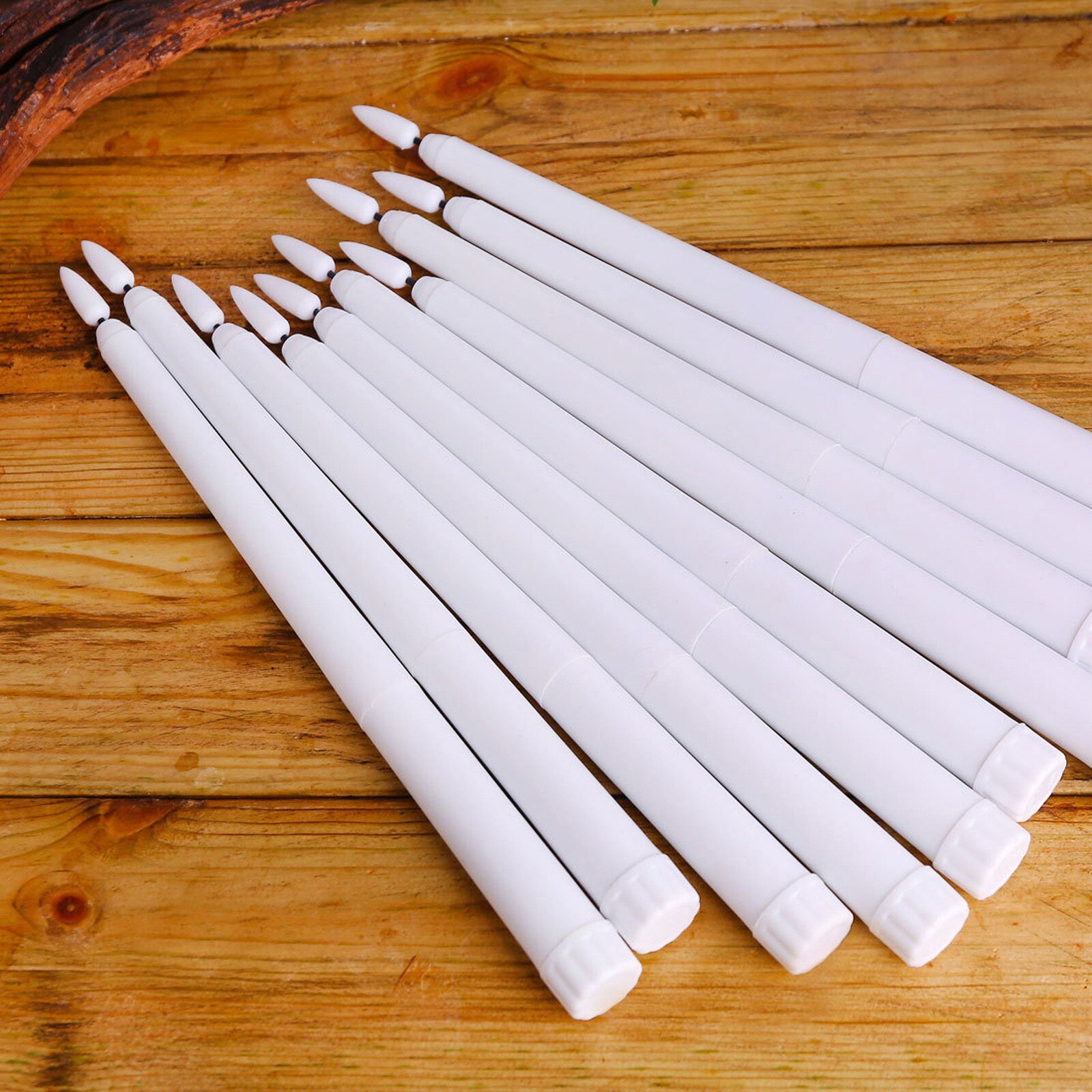 Pack of 6 Remote or Not Remote LED Candles Warm White Led Flameless Candles Battery Operated Moving Wick Tea Light