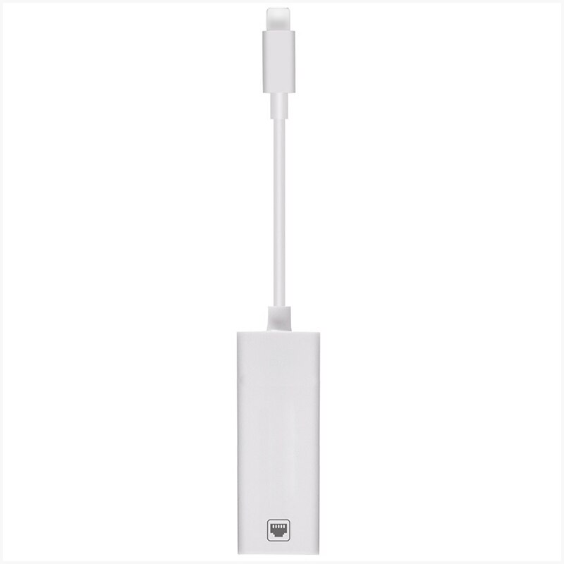 100Mbps Netwerk Kabel Adapter Voor Lightning Naar RJ45 Ethernet Lan Wired Overzeese Reizen Compact Voor Iphone/Ipad Serie: Default Title