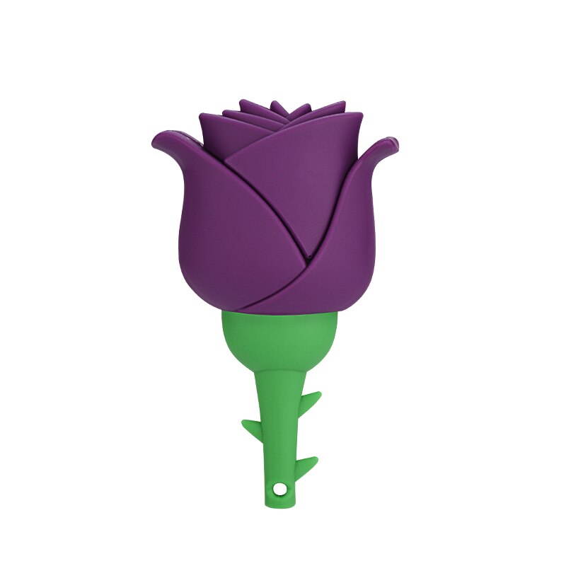 Pendrive Rose USB Flash Drive 32GB 16GB Lovely Cartoon 64GB Pen Drive 8GB 4GB 128MB Memory Stick USB 2.0