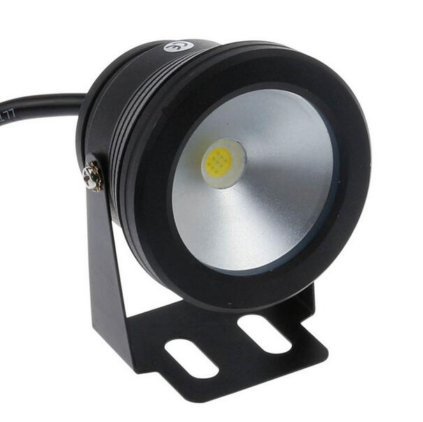 IP68 10 W LEVOU Piscina Luz Subaquática À Prova D' Água Paisagem Lâmpada Quente/Frio Branco AC/DC 12 V 900LM