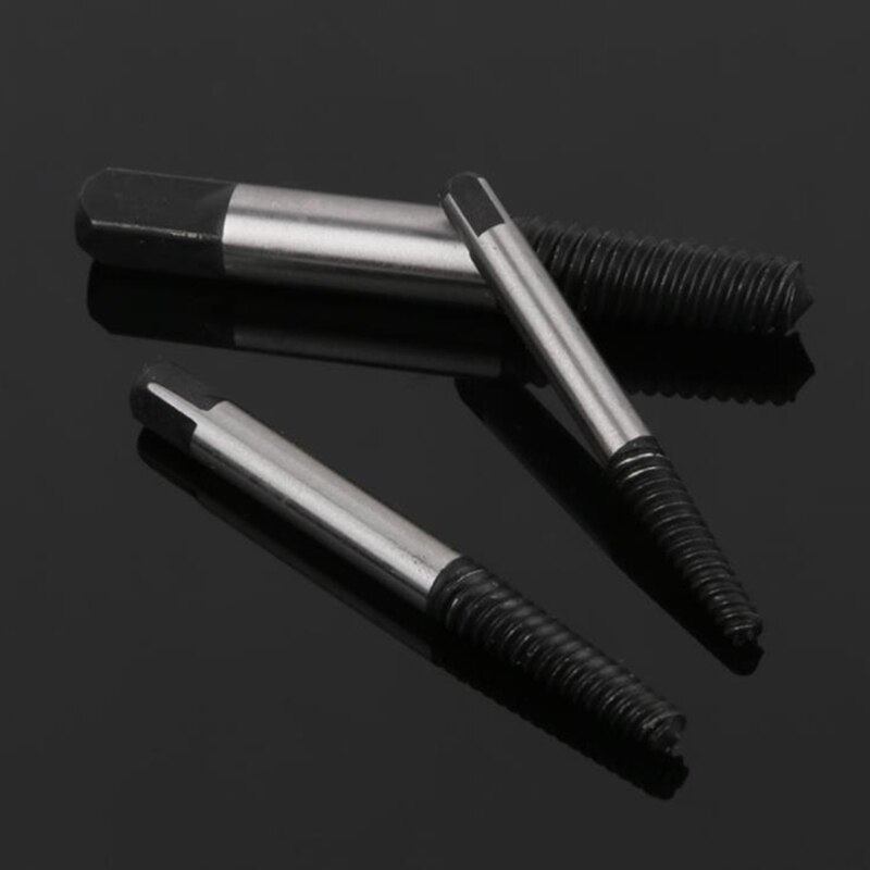 Box 6pcs Broken Screwdriver Extractor Set Fine Tooth Screw Remover Faucet Triangle Valve Breaking Wire Remover Special Tool