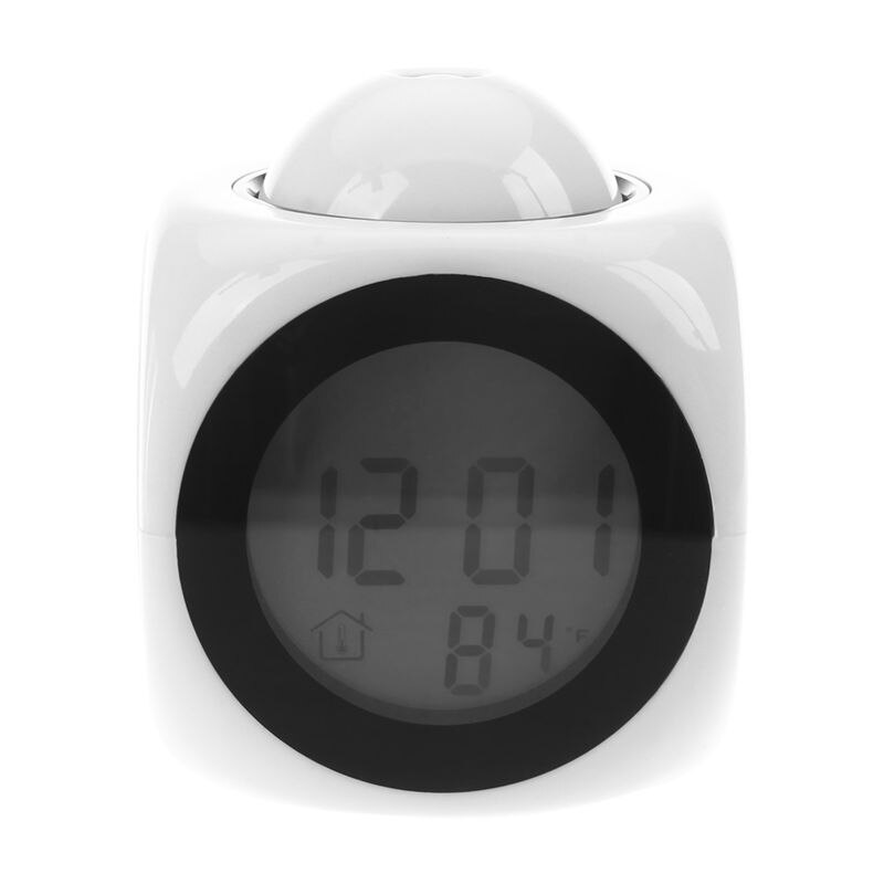 Digital LCD Voice Talking LED Projection Alarm Clo... – Grandado