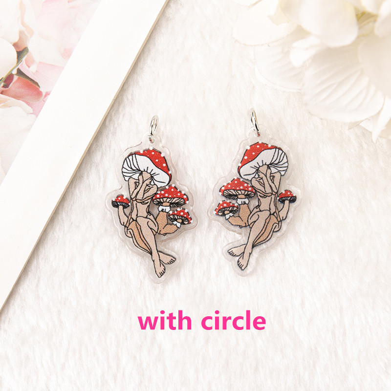 Kitsune-Breloques Grenouille, Pièce Plus Lente, Crâne, Aucun pour Boucle d'Oreille, Porte-clés, Pendentif, Collier, Bricolage, Exécutif, 6Pcs: Couleur or
