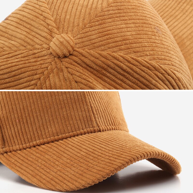 Sleckton Corduroy Baseball Cap Voor Vrouwen En Mannen Mode Snapback Hoed Casual Herfst Outdoor Sport Hoeden Meisjes Caps Unisex Gorras