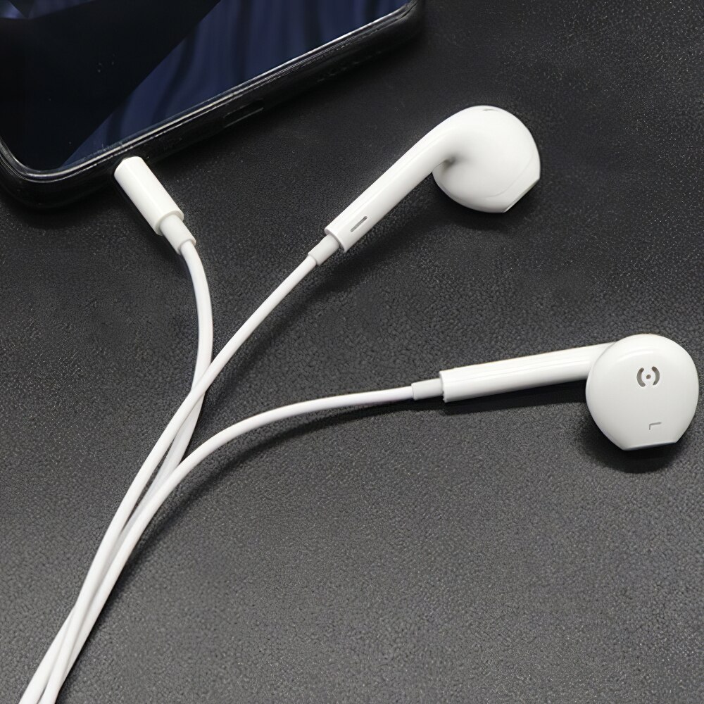 HD Mic Wired Kopfhörer Super Bass Noise Reduction Headset Hifi Stereo In Ear Ohrhörer Handy Zubehör 3,5mm Für iPhone 6 7