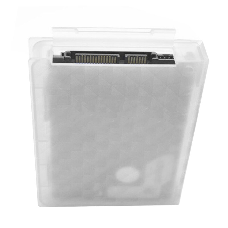 83XC 2.5 Inch Harde Schijf Ssd Hdd Bescherming Opbergdoos Case Clear Pp Plastic