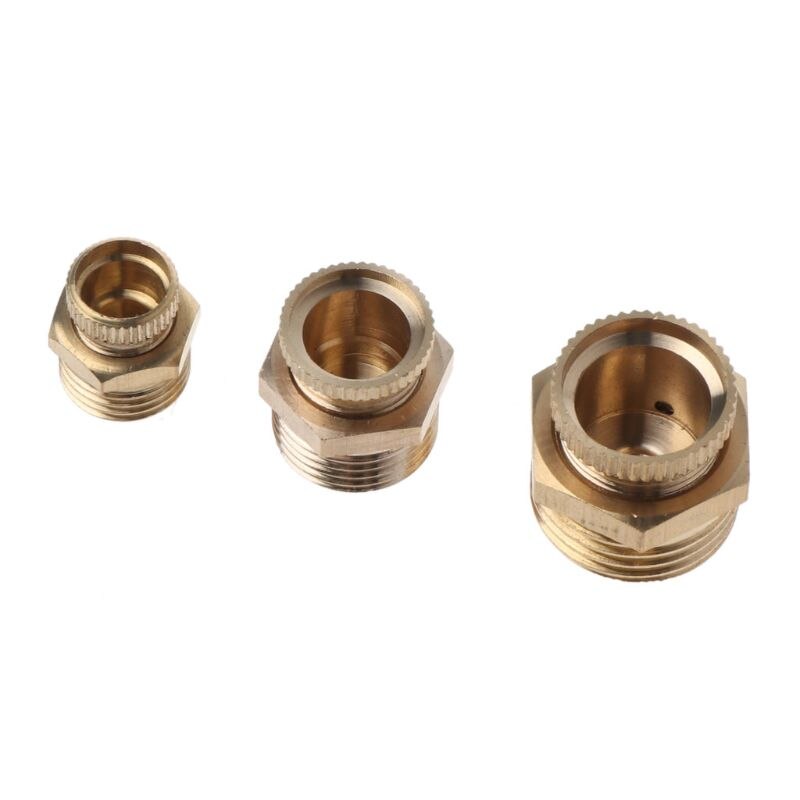 PT1/4\" 3/8\" 1/2‘’ Brass Male Thread Air Compressor Water Drain Valve Replacement