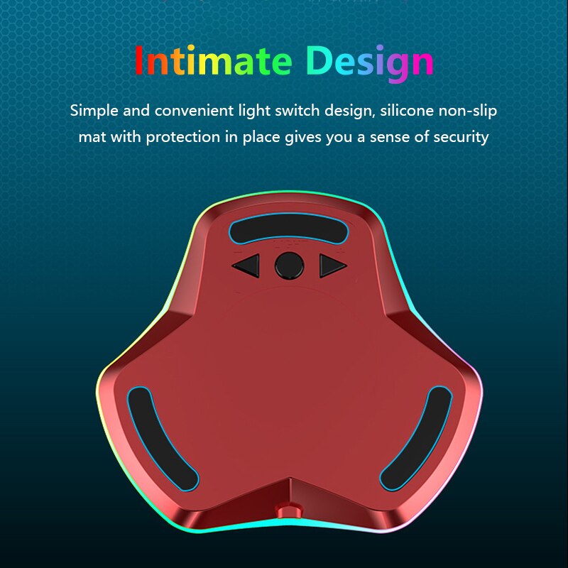 Multi-angle adjustment condenser microphone noise reduction and anti-interference gaming microphone RGB computer microphone