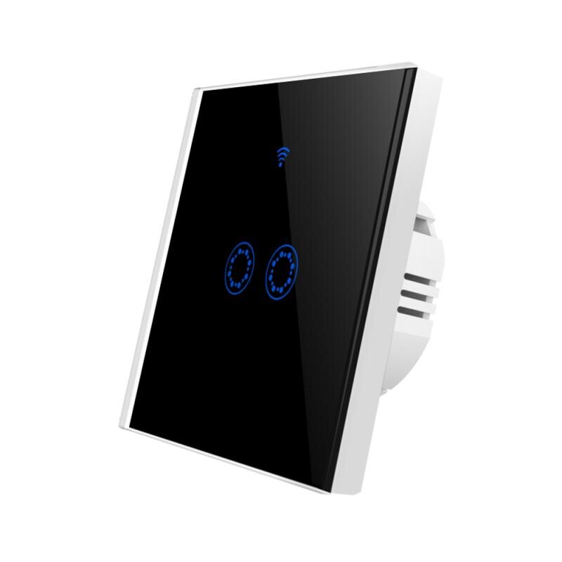 European Standard Smart WiFi Touch Switch Alexa Voice Control Smart Wifi Wall Switch Smart Switch 1000W For IOS/Android Phones: 05