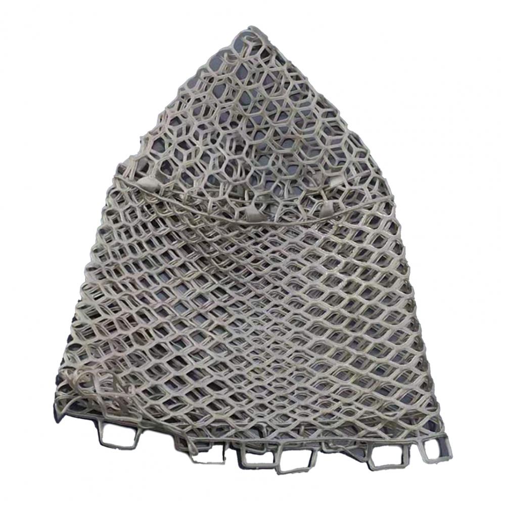 Practical Fish Landing Net Reusable Ultralight Rubber Good Toughness Fish Landing Net