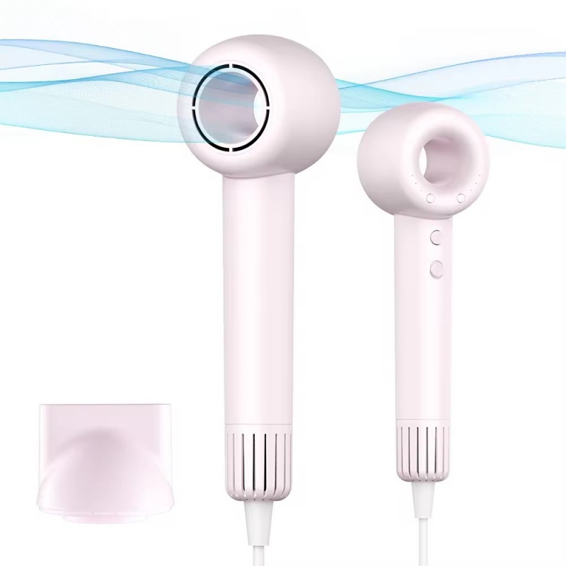 Nopeat hiustenkuivaajat negatiivisten ionien hiustenhoitoon nopeasti kuivaava ammattimainen lehdetön hiustenkuivaaja henkilökohtainen muotoilulaite salonkilaite: Vaaleanpunainen / Jp