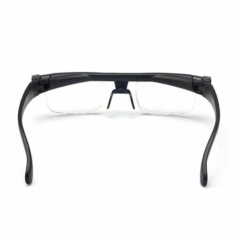 Nueva lente de fuerza ajustable lentes de enfoque Variable distancia visión Zoom gafas de protección gafas de aumento con bolsa de almacenamiento