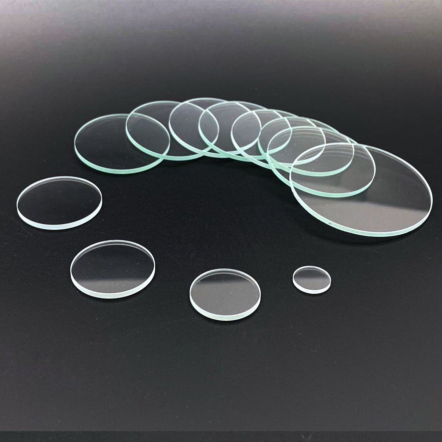 20,5mm 24mm 29mm 45mm 47mm 50mm 51mm 52mm 55mm 58mm 59mm 60mm 65mm 75 Runde Flache Glas Objektiv für Taschenlampe Scheinwerfer Fahrrad Licht