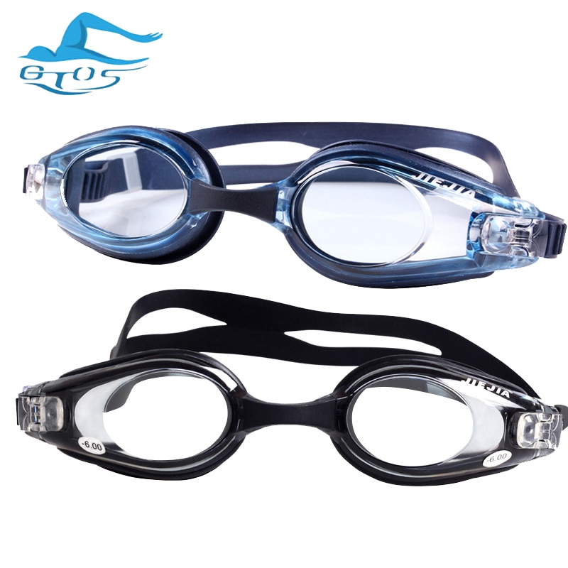 Jiejia Profesional Bijziendheid Zwembril Voor Mannen, Anti-Fog Waterdicht,, Anti Uv, bril Voor Zwemmen Set,
