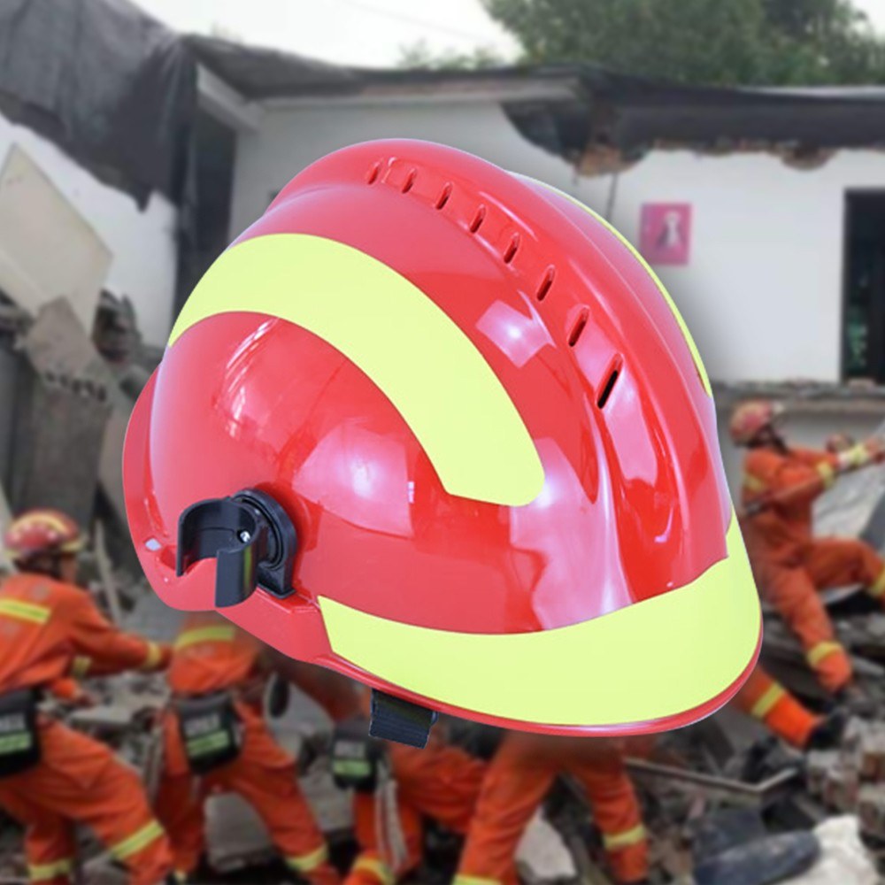 Safety Hard Hats Emergency Rescue Helmet Firefighter Helmets Workplace Fire Protection Protective Anti-impact Heat-resistant