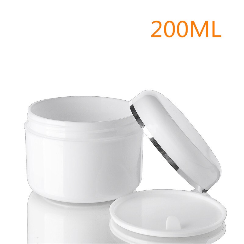 15/20pcs 200ml~500ml Refillable Bottles Empty Face Cream Lotion Jar bottles box Cosmetic Container Plastic Empty Makeup Jar Box: 200ML  20PCS