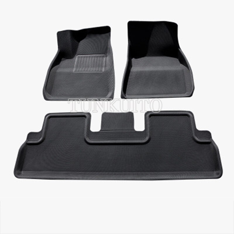 1 * Accessoires Speciale Volledig Omgeven Voet Pad Voor Tesla Model 3 Auto Waterdicht Antislip floor Mat Tpe Xpe Gemodificeerde: left
