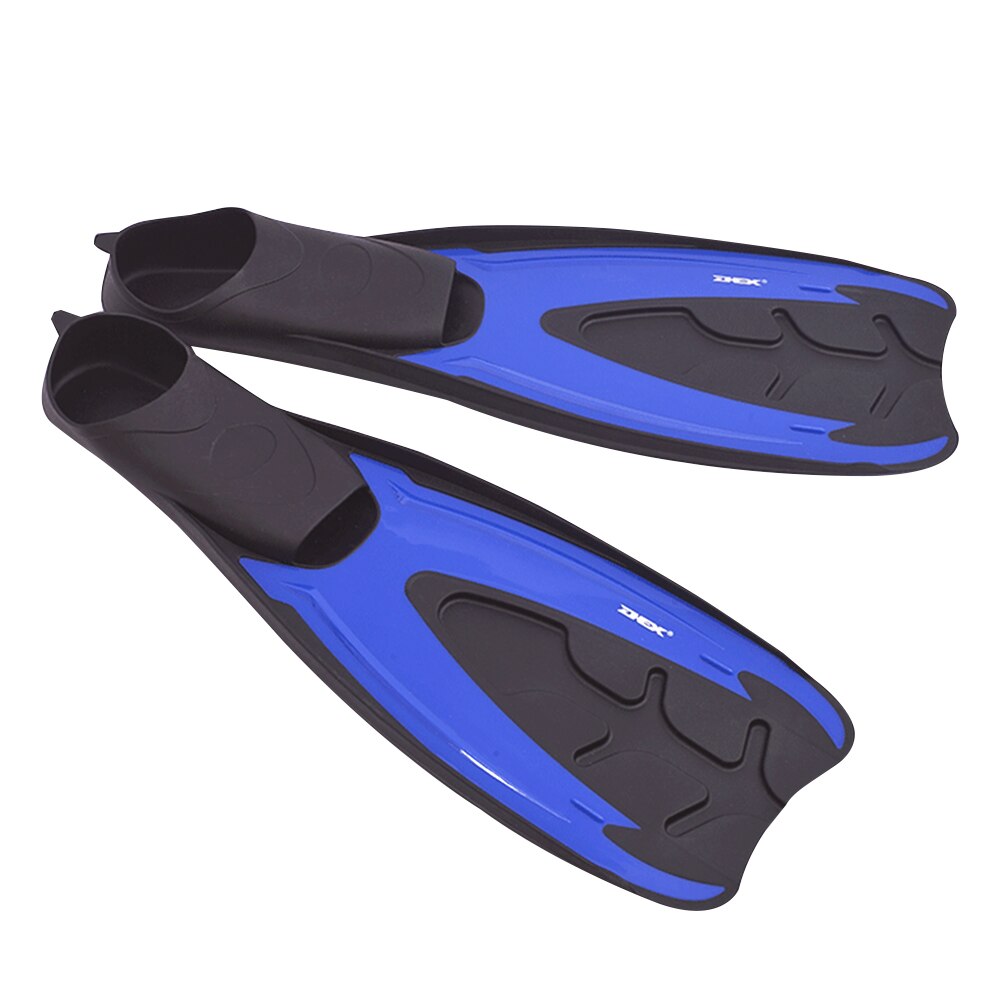 Sfit snorkelen duiken zwemmen vinnen sport voet vinnen flippers flexibel comfort volwassen beroep duiken vinnen water zwemvinnen: Blauw / 36-37