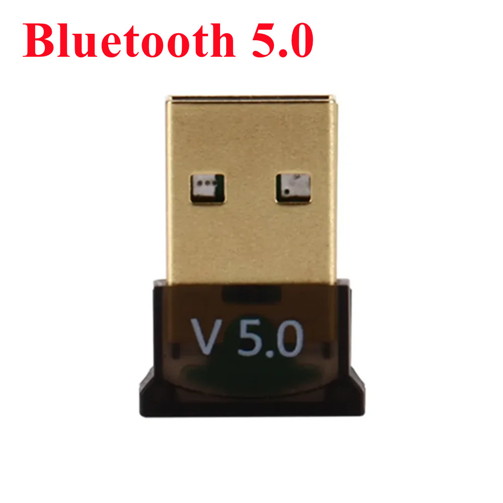 USB Bluetooth 5.3 adattatore trasmettitore ricevitore Bluetooth V5.1 Audio Bluetooth Dongle adattatore USB Wireless per PC Laptop Computer: Rosso