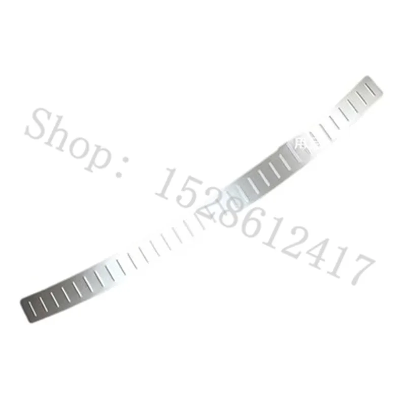 Para Volkswagen Sharan Protector de Parachoques Trasero de acero inoxidable alféizar maletero placa de rodadura embellecedor accesorios de coche: Gris oscuro
