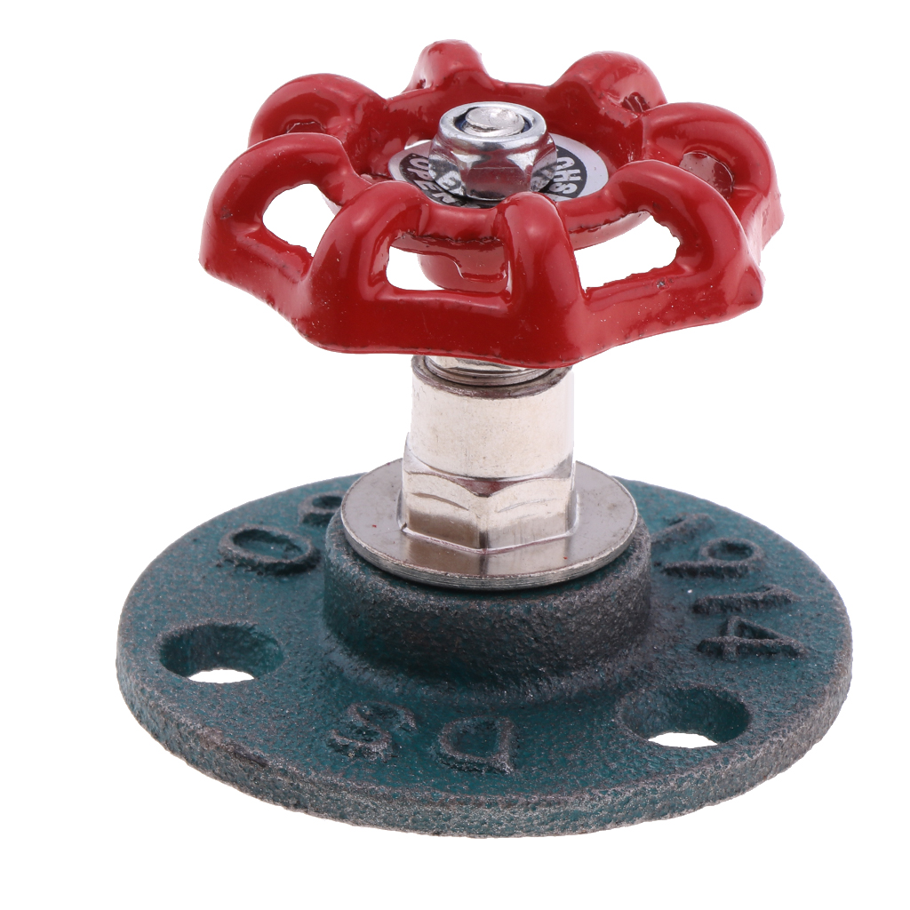 Single Coat Hanger Hook Door Wall Bath Chrome Multi Uses Hanger Holder Hooks, Industrial Style, Rustic Coated Finished: Green