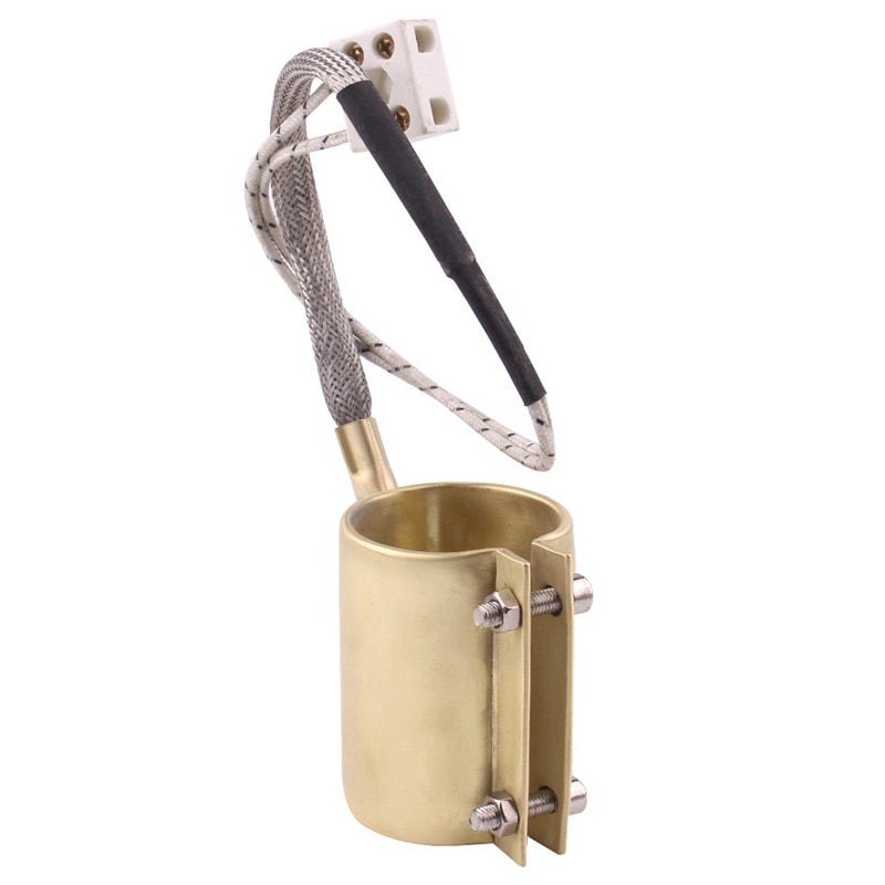 Pièces de Machine de moulage par Injection de Type de ceinture de buse en laiton de 220V 280W 40x60mm pour la Machine de moulage par Injection