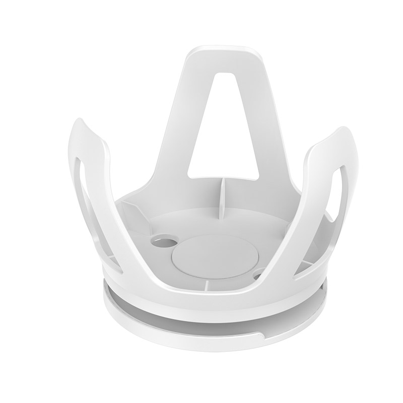 HomeMount Compatible with Homepod Mini Wall Mount - Self Adhesive or Drilling Home pod Mini Mount Perfect Cord Management: White Olay Stand