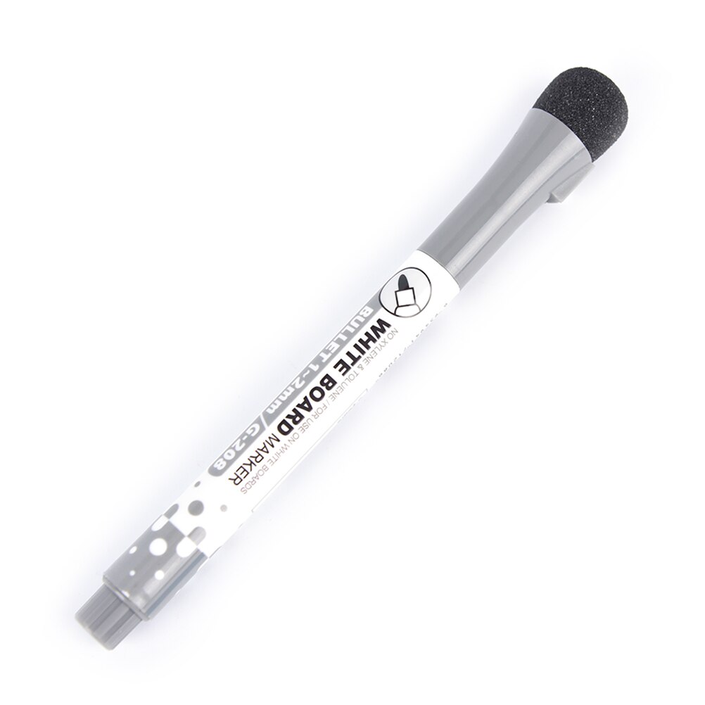 Dubbele Schrijven Vegen Uitwisbare Whiteboard Marker Whiteboard Marker Pen Gum Kunst Mark Pen Olie Pen Pen Officeschool Supplies14 * 2*2 Cm