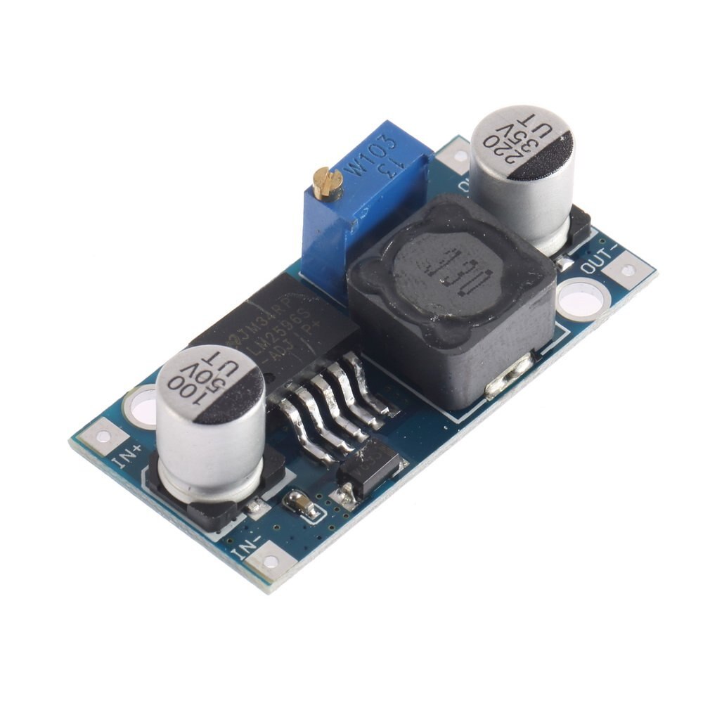 1 stücke DC-DC Buck Converter Step Down Modul LM2596 Netzteil Ausgang 1,23 V-30V ONLENY YKS111