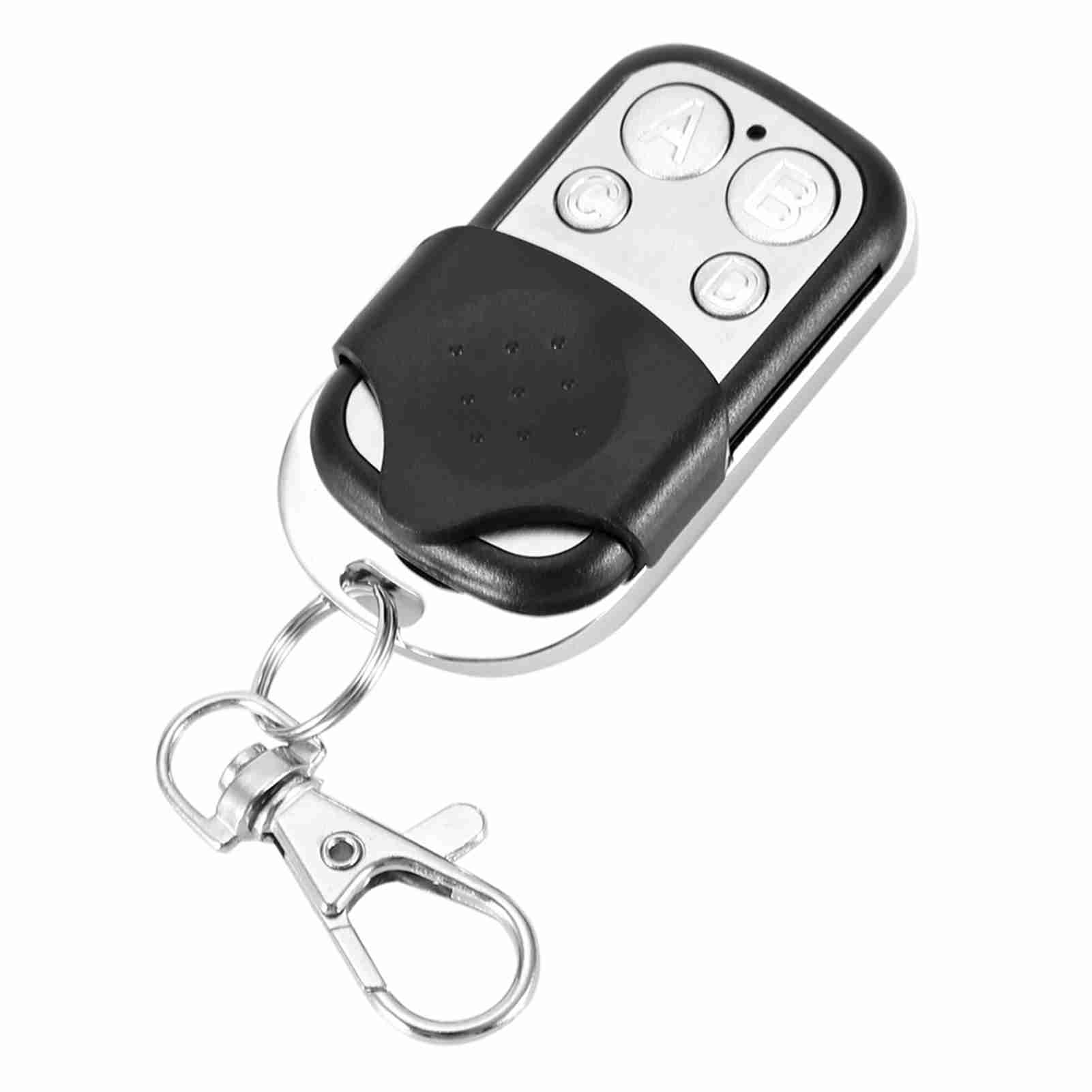 4pcs Universal Cloning Wireless Remote Control Key Fob For Car Door Garage Gate 433.92mhz