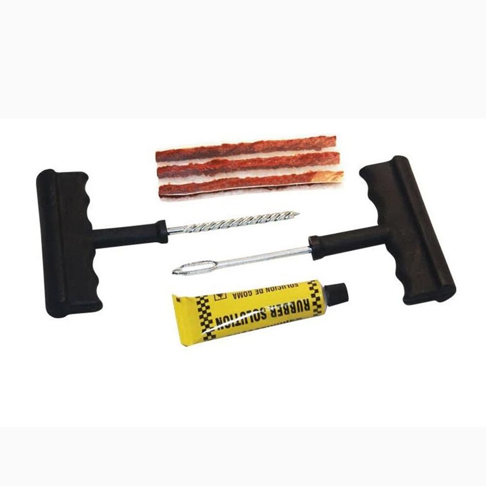 6 -delige autoreparatieset, auto, fiets, tubeless band, bandenreparatieset, lekke bandplug, handgereedschap, autoaccessoires