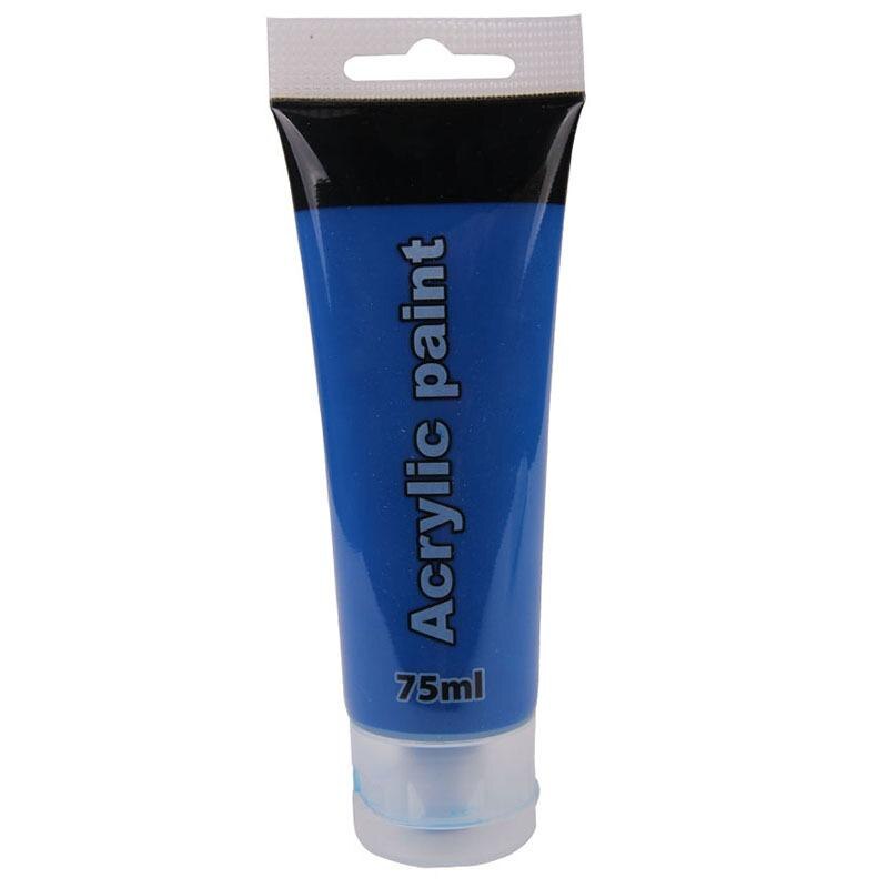 Acryl Verf Kleur Set Buis Waterdicht Pigment Craft Tekening Schilderen Op Muur Canvas Hout Ambacht Verf Pigmenten Voor Kunstenaars: Dark Blue