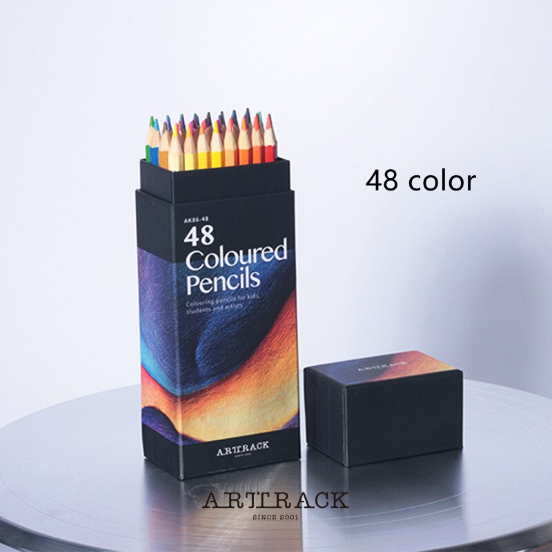 24/36/48/72/120/160 Colors Oily Color Pencil Artistic Color Lead Brush Sketch Wood Pencils Set Hand-Painted School Supplies: 48 color