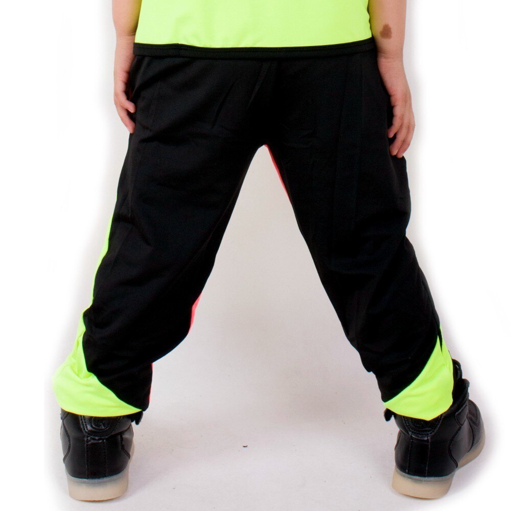 Kids Adult Lente Zomer Joggingbroek Kostuums dragen dunne Kleurrijke patchwork Panelled jazz broek harem Hip Hop Dance Broek