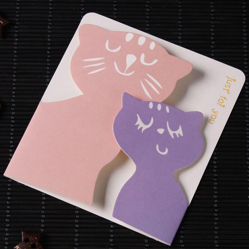 5 PCS Cartoon Animals Small Greeting Cards Season Happy Birthday Party Message Card with Envelopes EH004: G