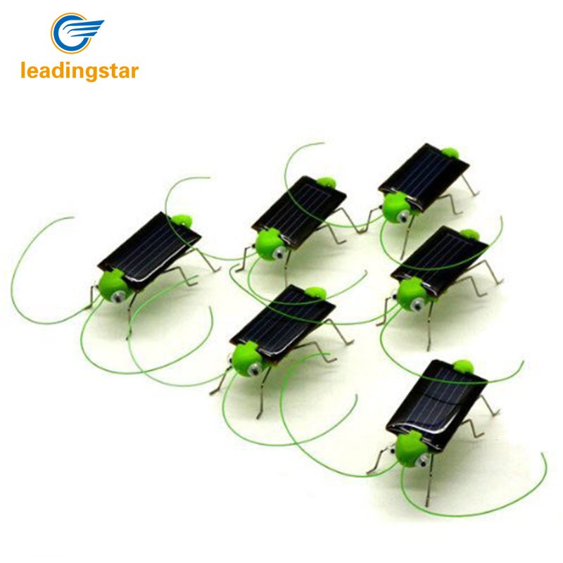 Rctown 5 Pcs Zonne-energie Grasshopper Grote Solar Speelgoed Voor Kinderen Of Decoratie Zk 35