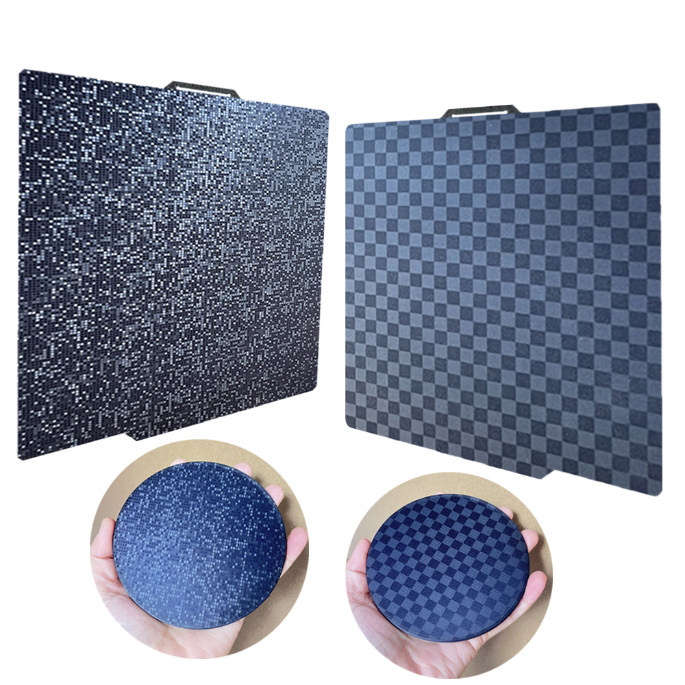 Build Plate for Bambu Lab X1 P1P A1 PEI Sheet PEO pey Smooth X1C PET Carbon Sheet PEI for Bamboo lab x1c Bambulabs P1s a1 Plate: PURPLE